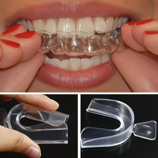 2PCS Thermoplastic Dental Night Guards - Anti-Grinding & Teeth Protection, Customizable Fit for Bruxism & TMJ Relief